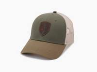 Rustik Born Trucker Hat- Olive/Dark Khaki