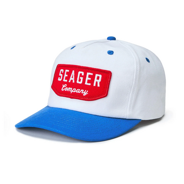 Wilson Snapback Hat- White/Blue