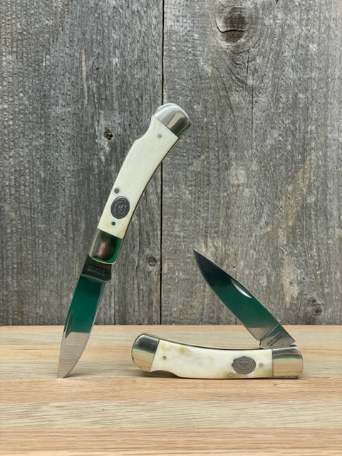 White Bone Lockback