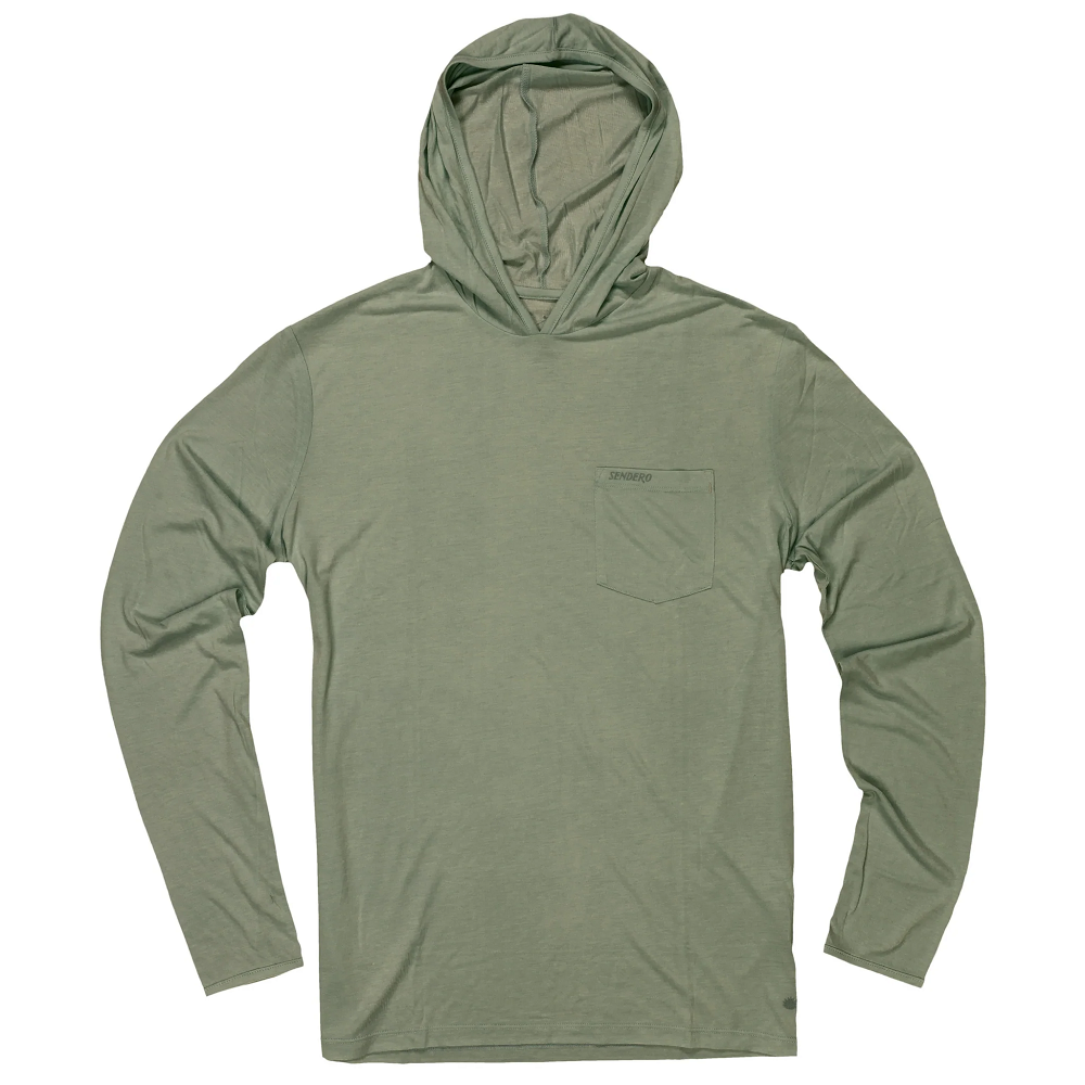 Yucatan Bamboo Hoodie- San Juan Sage