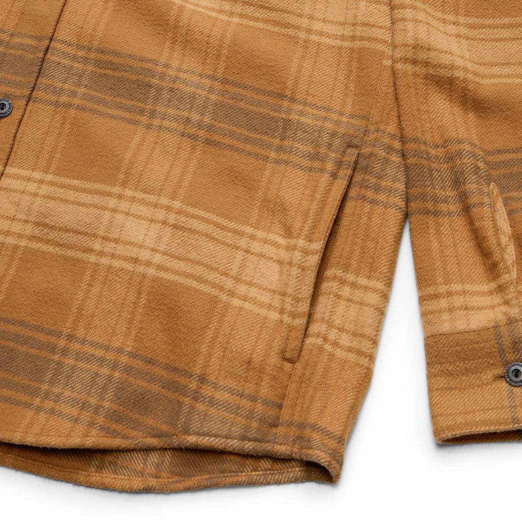 Salvo Blanket Flannel- Mesa Plaid/Duck Brown