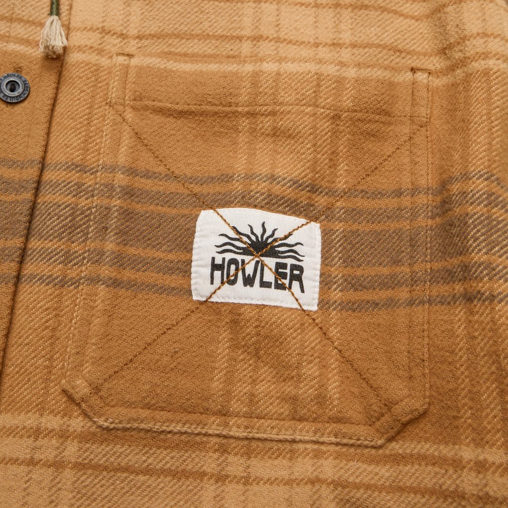 Salvo Blanket Flannel- Mesa Plaid/Duck Brown