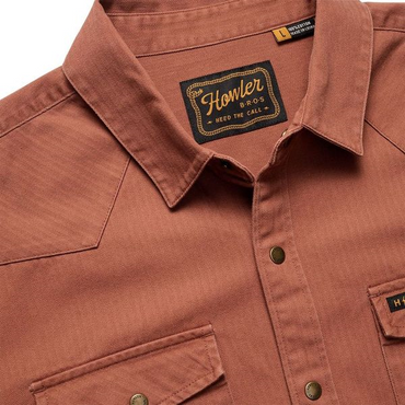 Sawhorse Work Shirt- Mink Brown