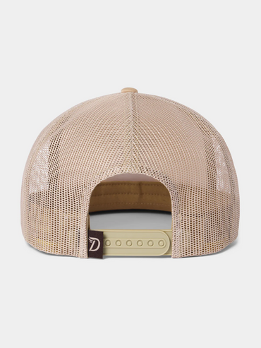 Retro Trucker- Duck Scripture Wheat