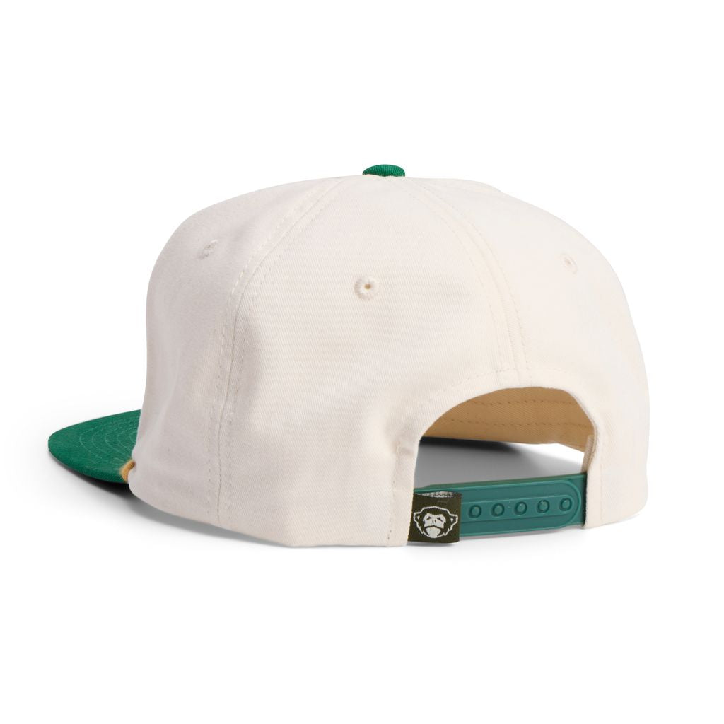Seagull Snapback Hat- White/Green