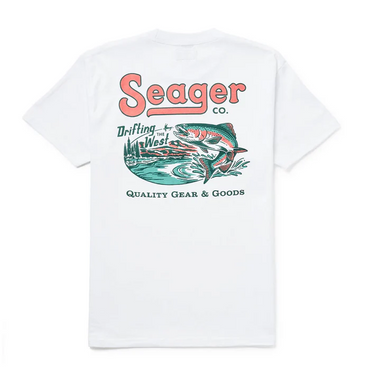 Drifting The West T-Shirt- White