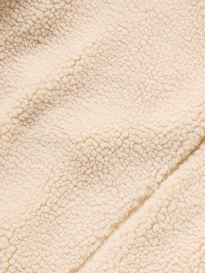 Reversible Sherpa Jacket- Natural/Wetland