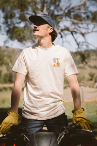 Smokey T-Shirt- Cream