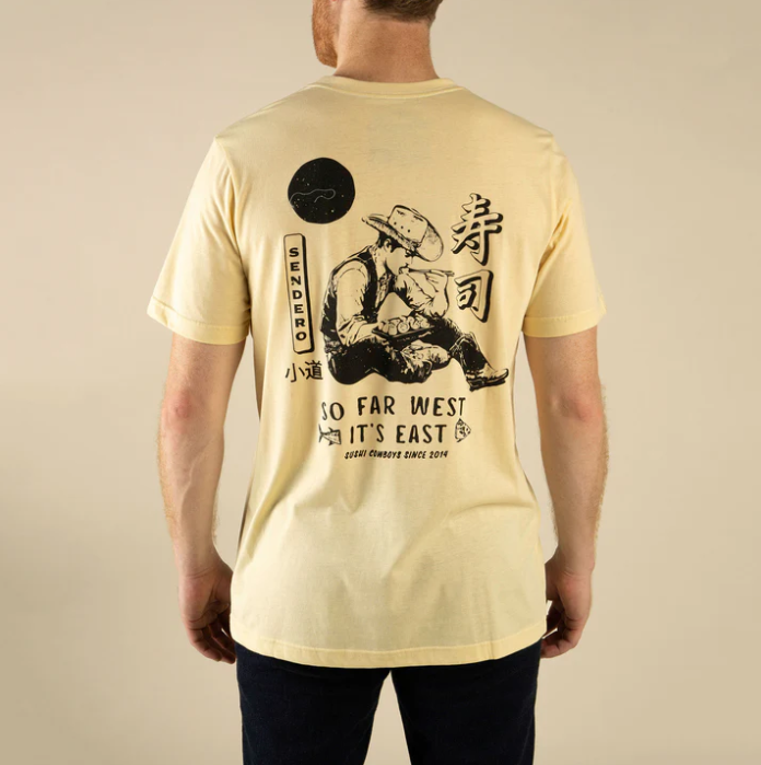 So Far West T-Shirt- Cream