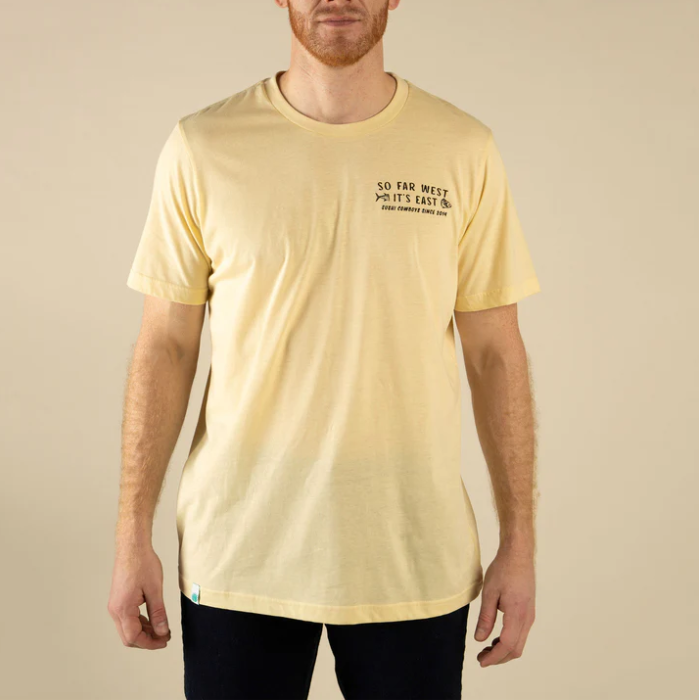 So Far West T-Shirt- Cream