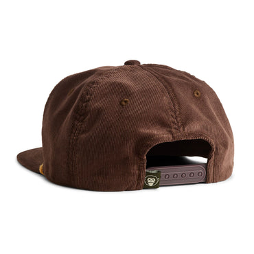 El Sol Snapback- Brown Corduroy