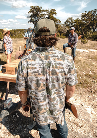 Rio South Coast Camo Short Sleeve Shirt