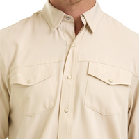 Stockyard Long Sleeve Shirt - Stone