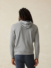 Legend Sweater Hoodie- Fossil Grey Surf Stripe