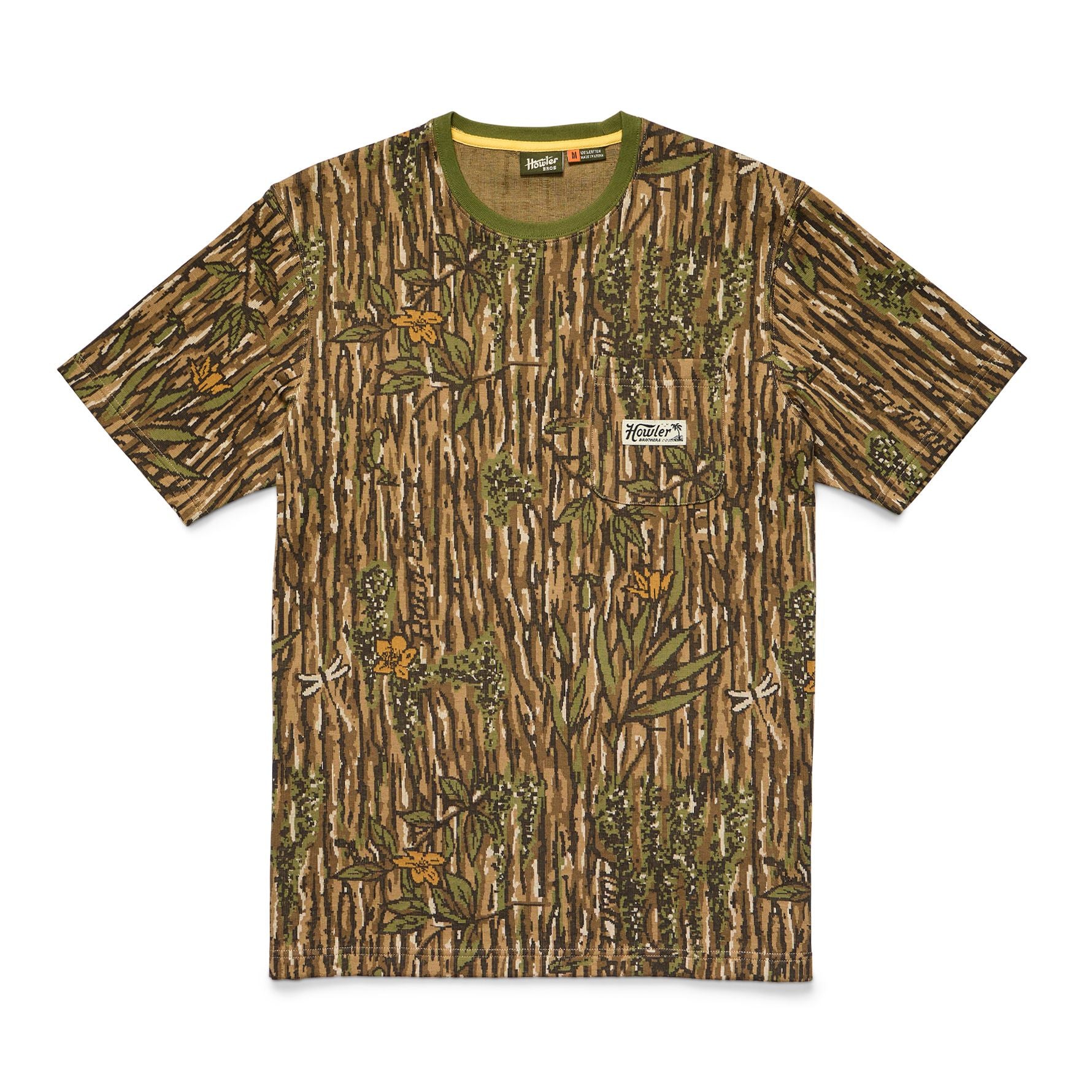 Jacquard T-Shirt- Swamp Country Camo