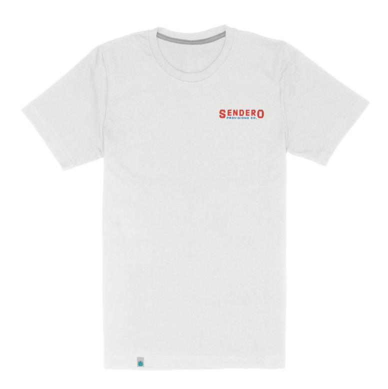 Tip Your Hat T-Shirt- Vintage White