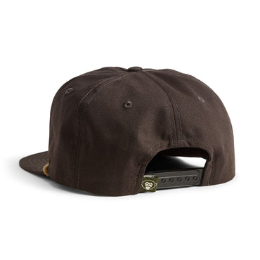 Travelin' Fish Snapback Hat- Antique Black