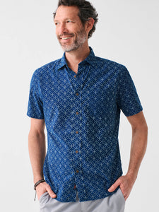 Tropical Cotton Short Sleeve Shirt