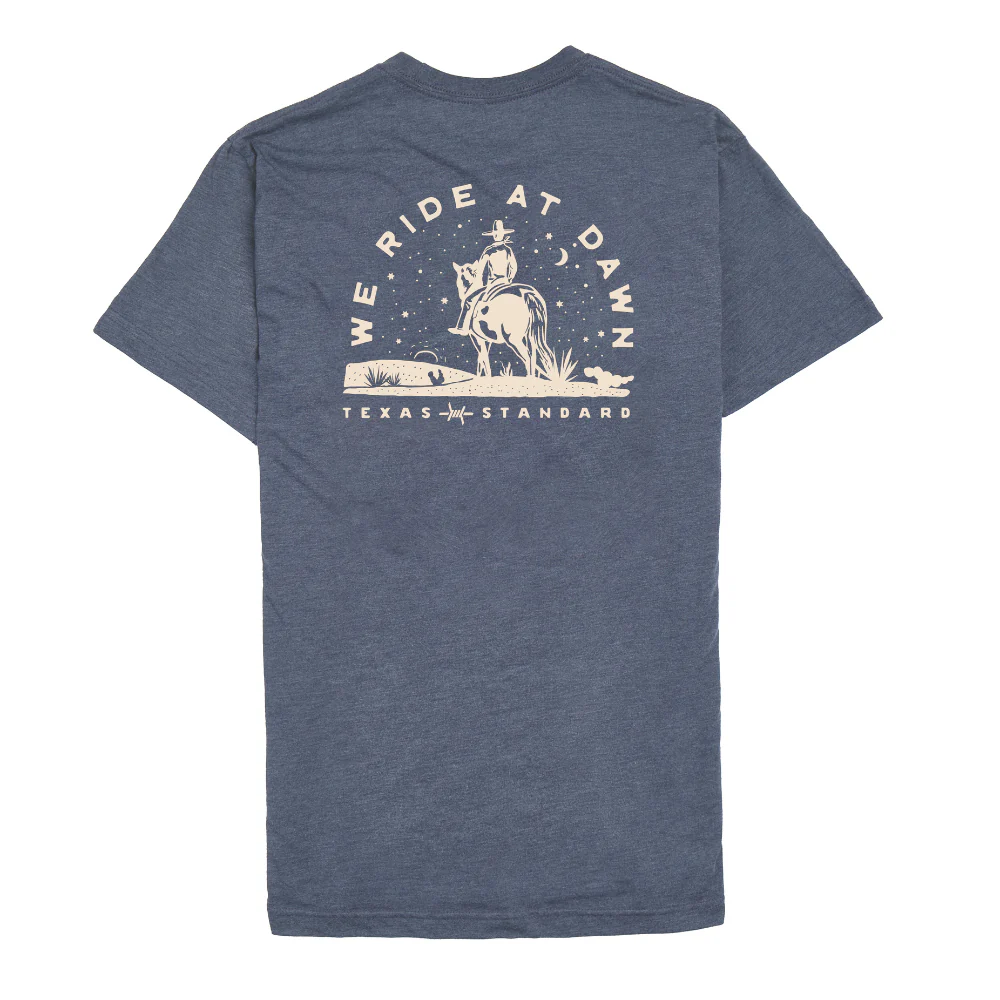 Heritage Printed T-Shirt- Ride At Dawn