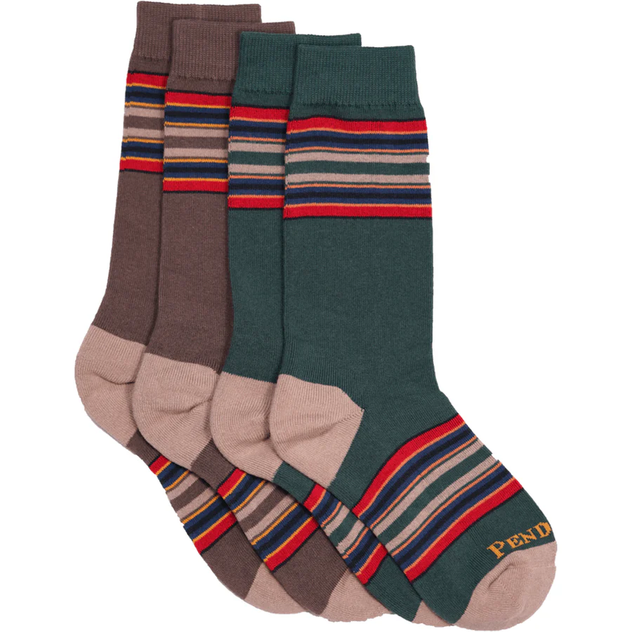 Umber Green 2 Pack Sock Set