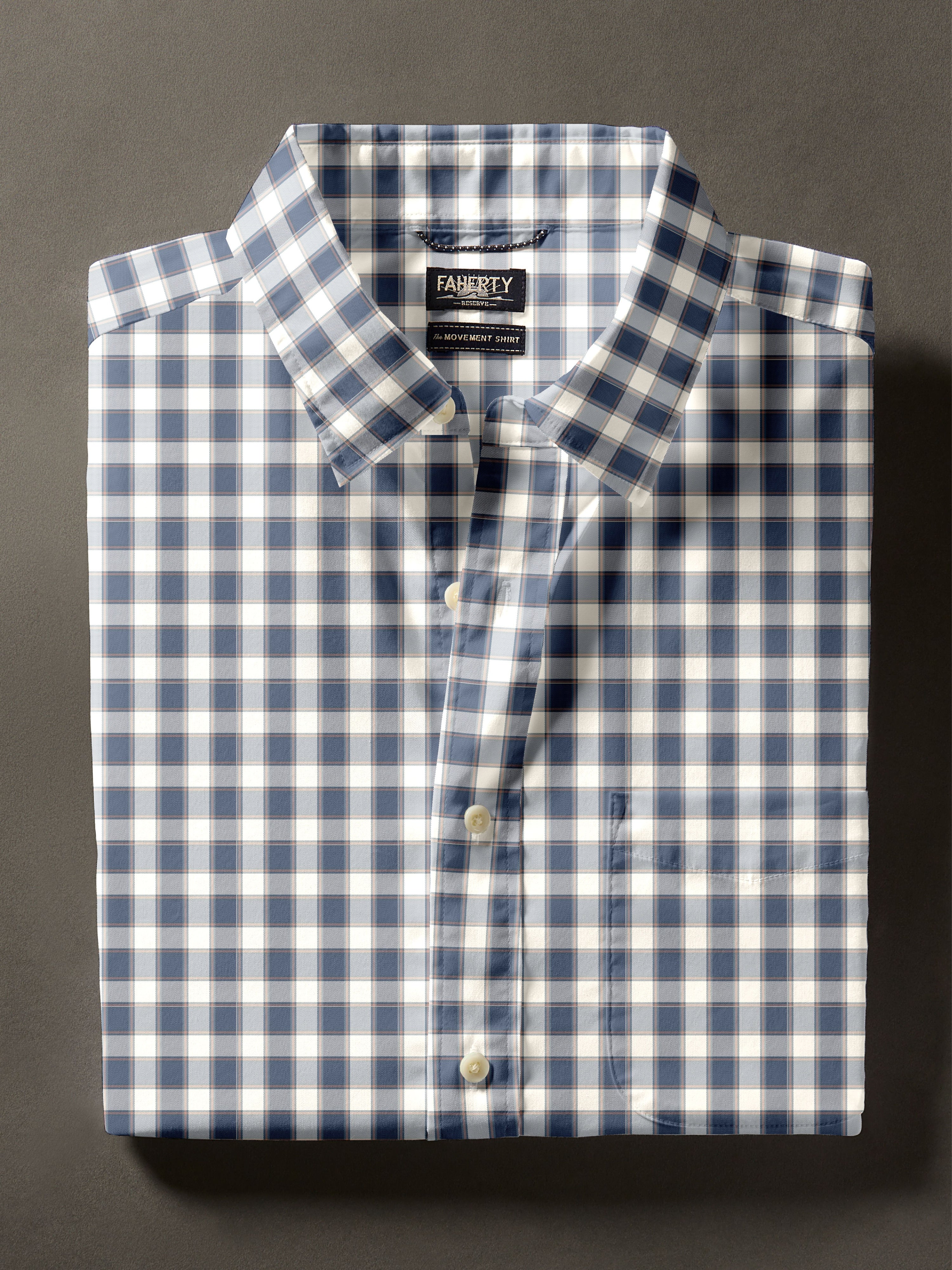 Soft Twill Movement Long Sleeve Shirt- Bluff Springs Plaid