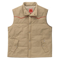 Vaquero Vest- Buckskin