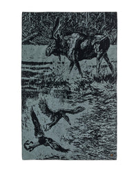 Cotton Blanket- Balsam Green/Marshlands