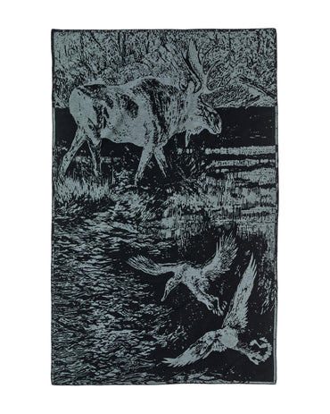 Cotton Blanket- Balsam Green/Marshlands