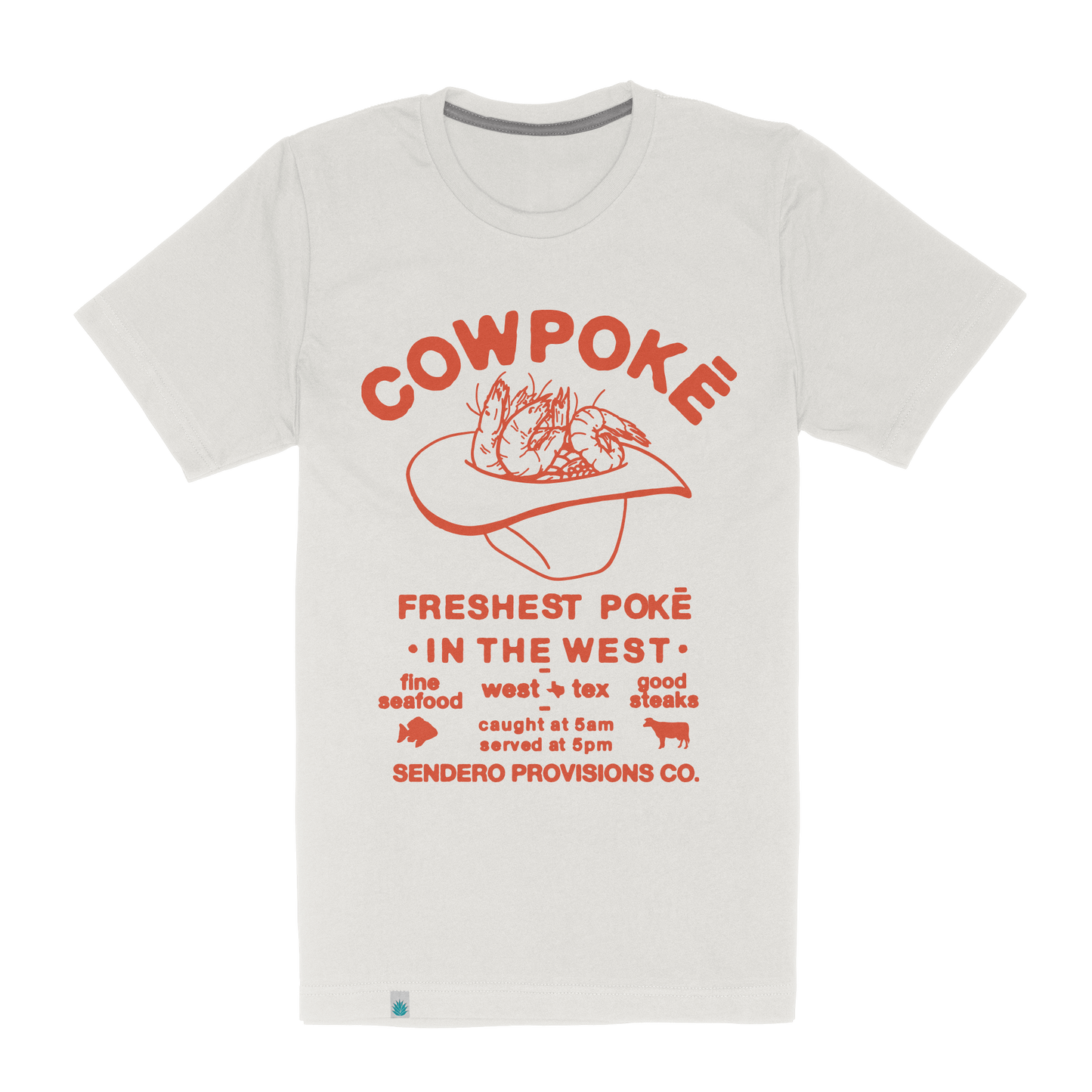Cowpoke Vintage T-Shirt- Vintage White