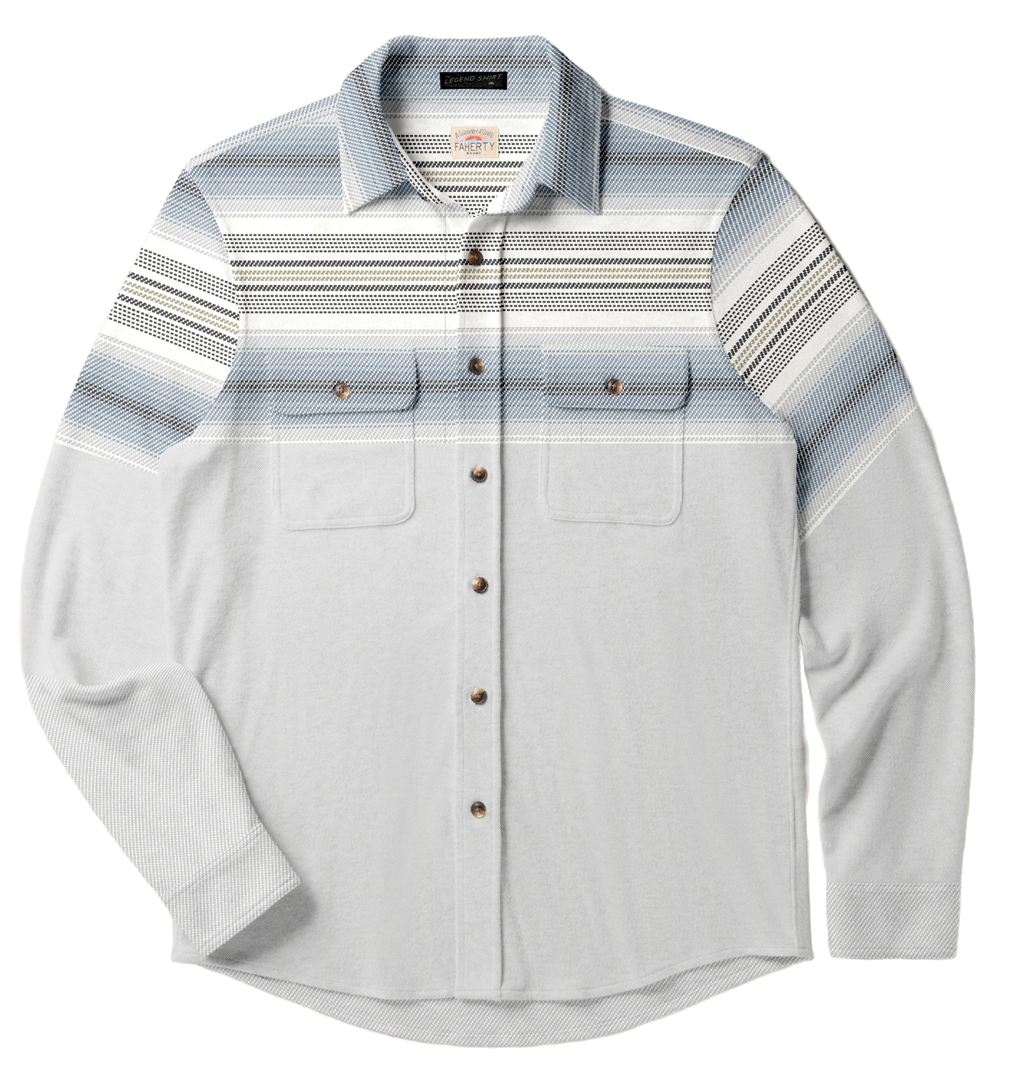 Legend Sweater Shirt- River Stone Ombre