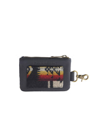 Traditions Zip Card Case- Chief Joseph Black