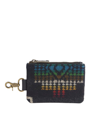 Traditions Zip Card Case- Chief Joseph Black