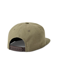 Stencil Graphic Trucker Hat- Olive