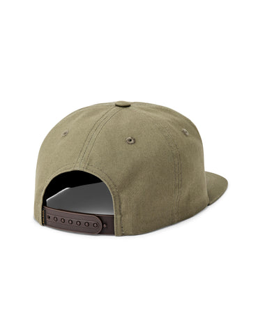 Stencil Graphic Trucker Hat- Olive