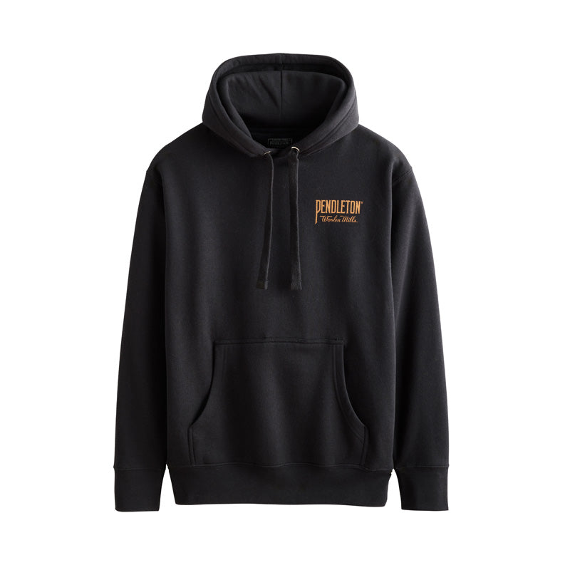 Original Western Graphic Hoody- Black/Gold