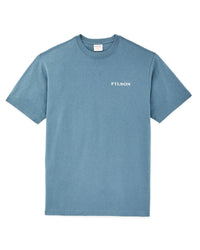 Scenic Graphic T-Shirt- Bluefin