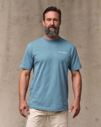 Scenic Graphic T-Shirt- Bluefin