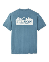 Scenic Graphic T-Shirt- Bluefin