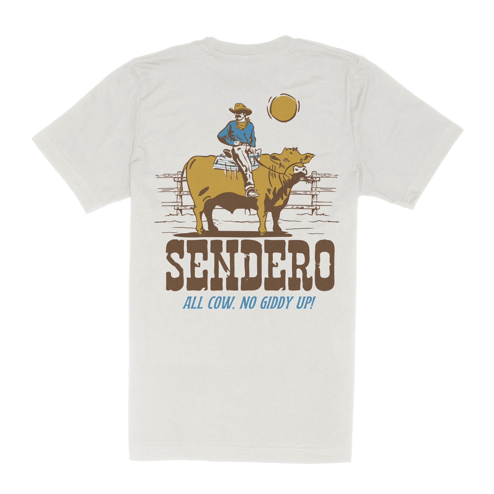 All Cow T-Shirt- Vintage White
