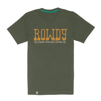 Rowdy T-Shirt- Army Green
