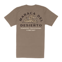 Rattlesnake T-Shirt- Light Brown