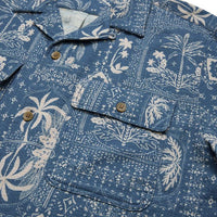 Shores Club Shirt- Palmetto Prophecy Storm Blue