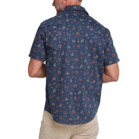 H Bar B Snapshirt- Bouquets Midnight