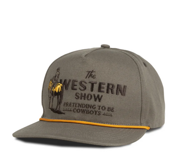 Western Show Hat- Brown