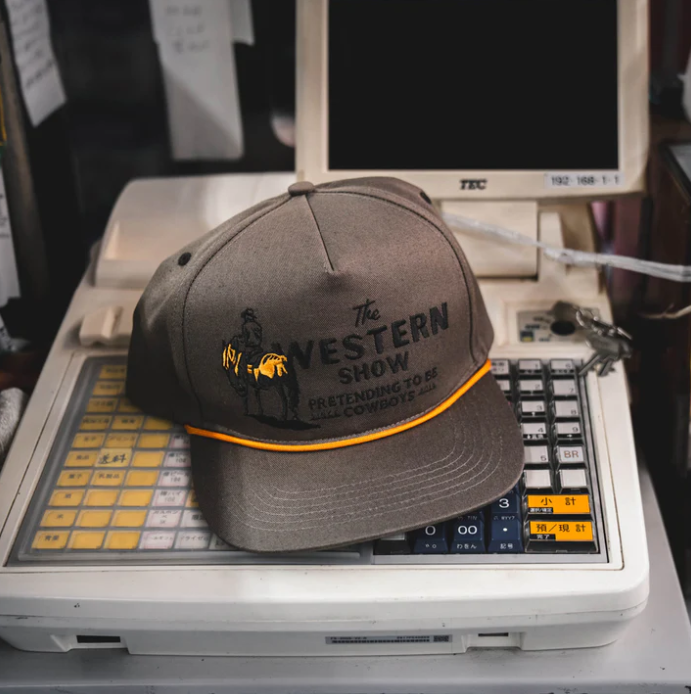 Western Show Hat- Brown