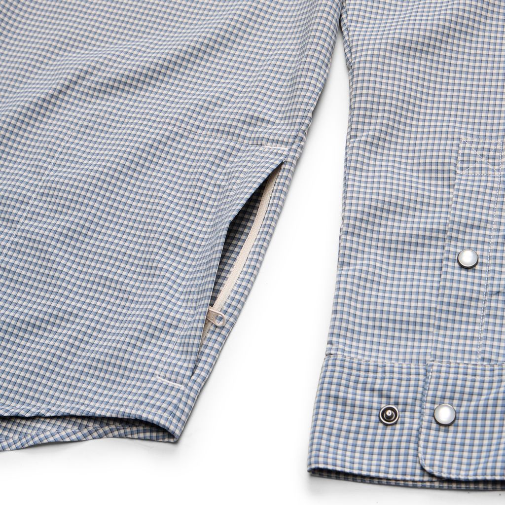 H Bar B Tech Long Sleeve Shirt- Wild Rag/Blue Mirage