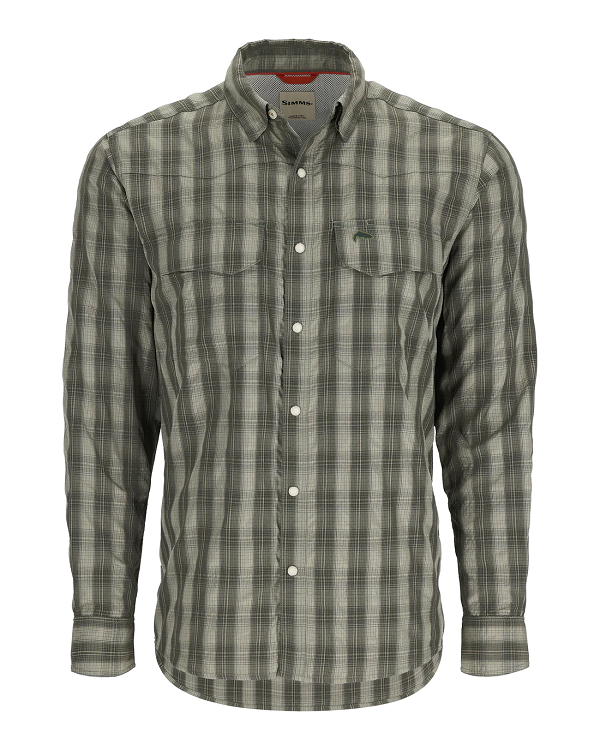 Big Sky Long Sleeve- Willow/Dark Olive Plaid