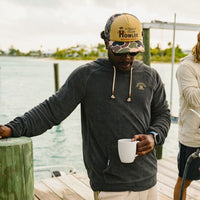 Surfbird Terrycloth Hoodie- Antique Black