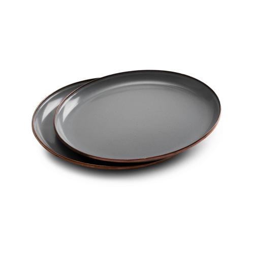 Enamel Deep Plate Set