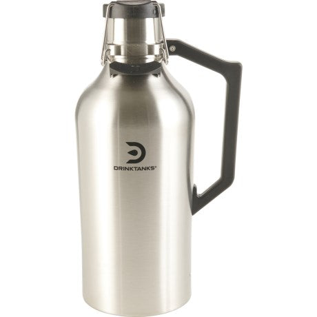 Shop Stainless Steel Water Bottle With Straw Lid, 128 Oz